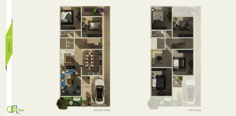 Villa 200m²